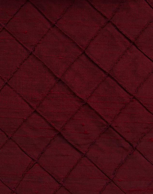 DUP-100_Diamond fabric in Scarlet - Catania Silks
